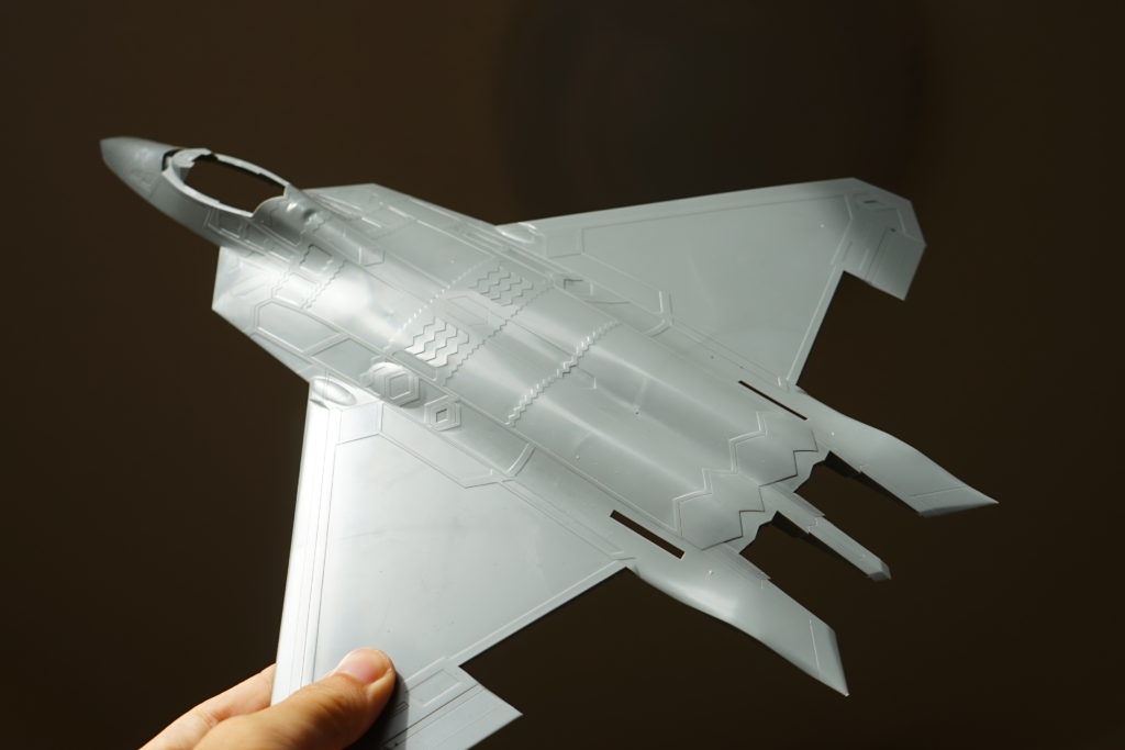 ハセガワ 1/48 F-22 ラプター制作1 | ひのきのぼうブログ
